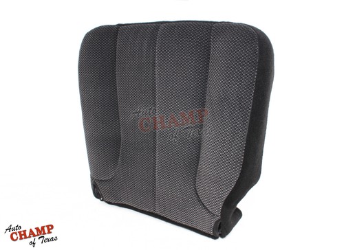 For 2004 Dodge Ram SLT Quad -Driver Bottom Replacement Cloth Seat Cover Gray - Picture 4 of 12