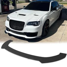 For Chrysler 300 300C 200 Front Bumper Lip Spoiler Splitter Chin Body Kit Glossy