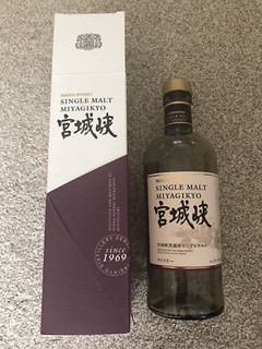 Miyagikyo Single Malt Japanese Nikka Whisky Empty 70cl Bottle and Box VGC