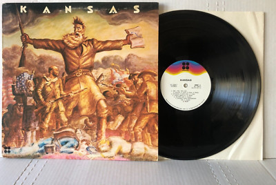 KANSAS Self-Titled Debut Original 1974 Kirshner VG+/VG+ Prog Rock