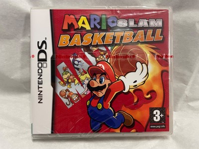 Nintendo DS Spiel - Super Mario Slam Basketball - Neu & Sealed Red Stripe