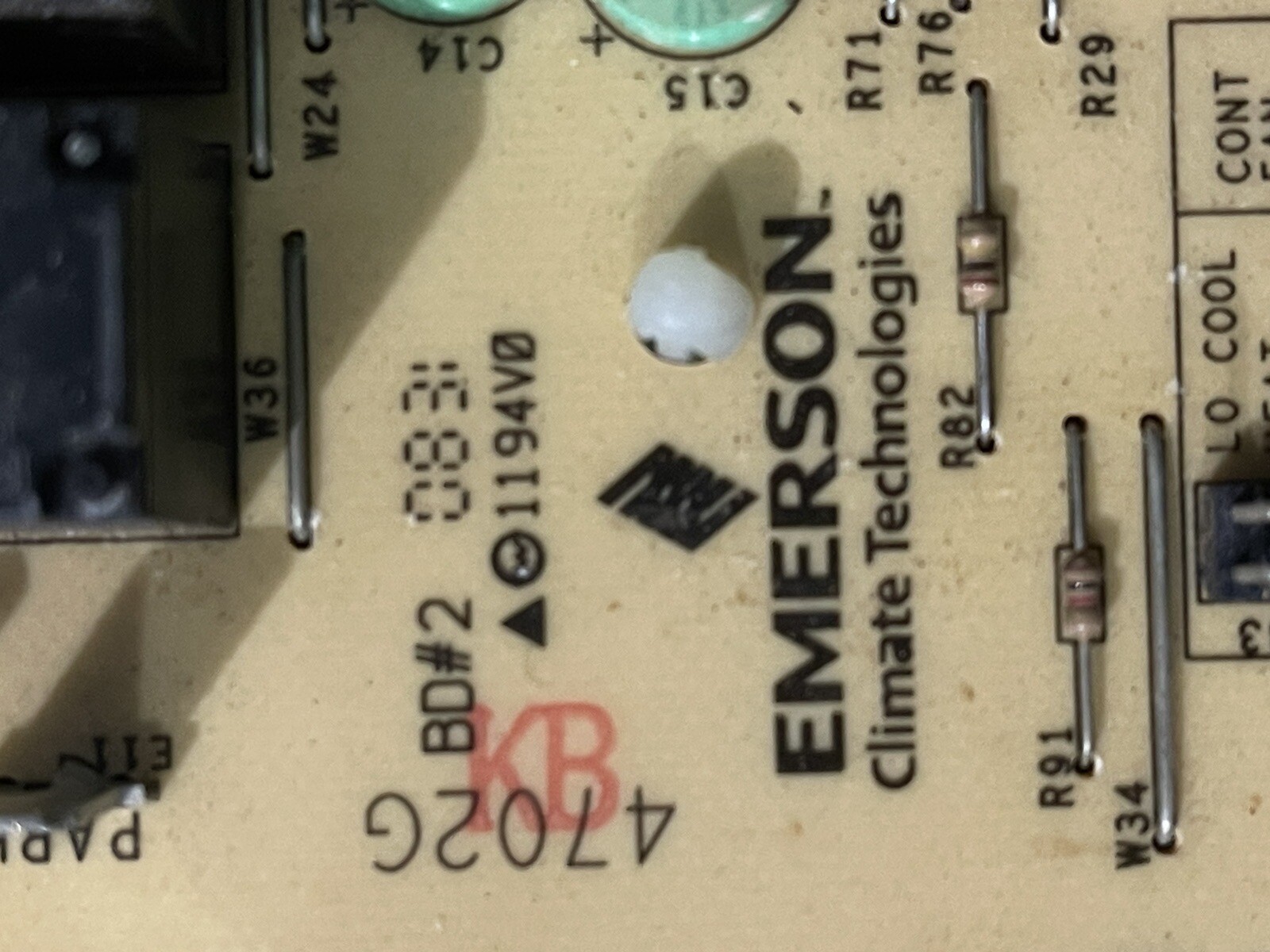 WhiteRodgers 50A56956 Furnace Board,For York Furnace Systems, Emerson