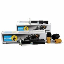2x BILSTEIN B4 22-138361 Stoßdämpfer + MEYLE Dreckschutz für BMW E60 E61 vorne
