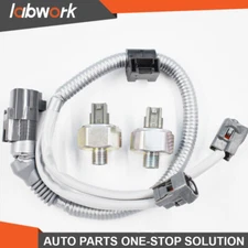 Labwork 2× Knock Sensor W/ Harness For 1999-2006 Toyota Camry Highlander Solara