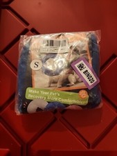 Dog Cats Protective Inflatable Cone Recovery Donut Collar Soft Adjustable Small