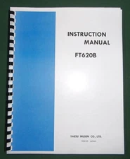 Yaesu FT-620B Instruction Manual: with 11" X 32" Schematic, Protective covers!