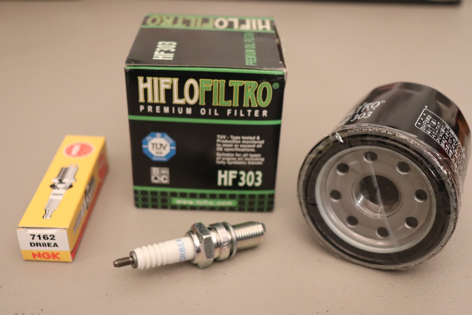 Yamaha Bruin YFM 350 Tune Up Kit NGK Spark Plug Oil Filter YFM350 4x4 04 05 06 