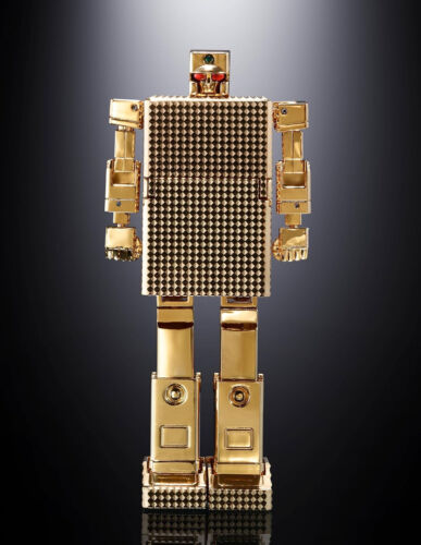 BANDAI SOUL OF CHOGOKIN GX-32SP GOLD LIGHTAN CHOGOKIN 50th Ver. 130mm - Picture 8 of 9