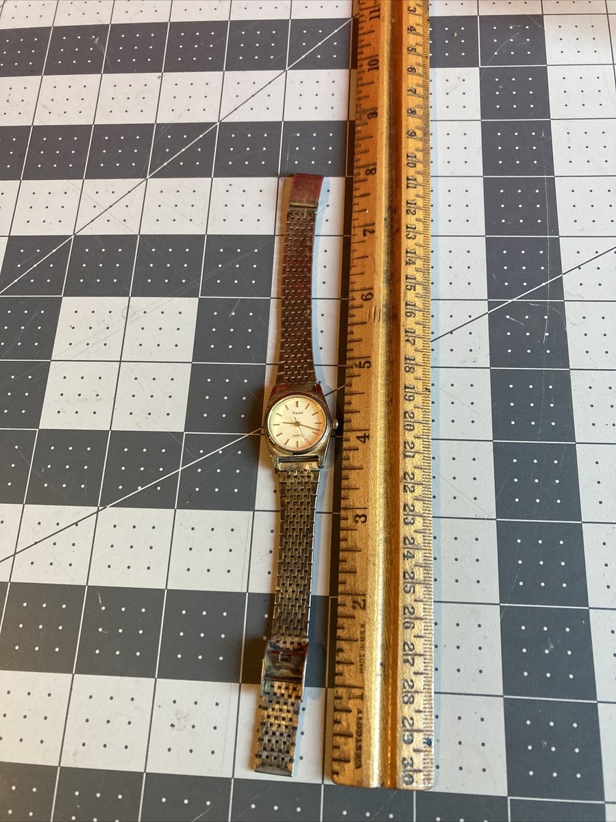 Vintage Tranel Quartz 19906 Japan MOVT 3ATM Watch Rare Item