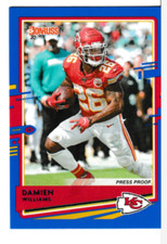 2020 Donruss--Damien Williams #5 Blue