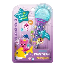 Pinkfong Baby Shark Family ENGLISH Ver. Microphone +Book Children Song Sound Toy