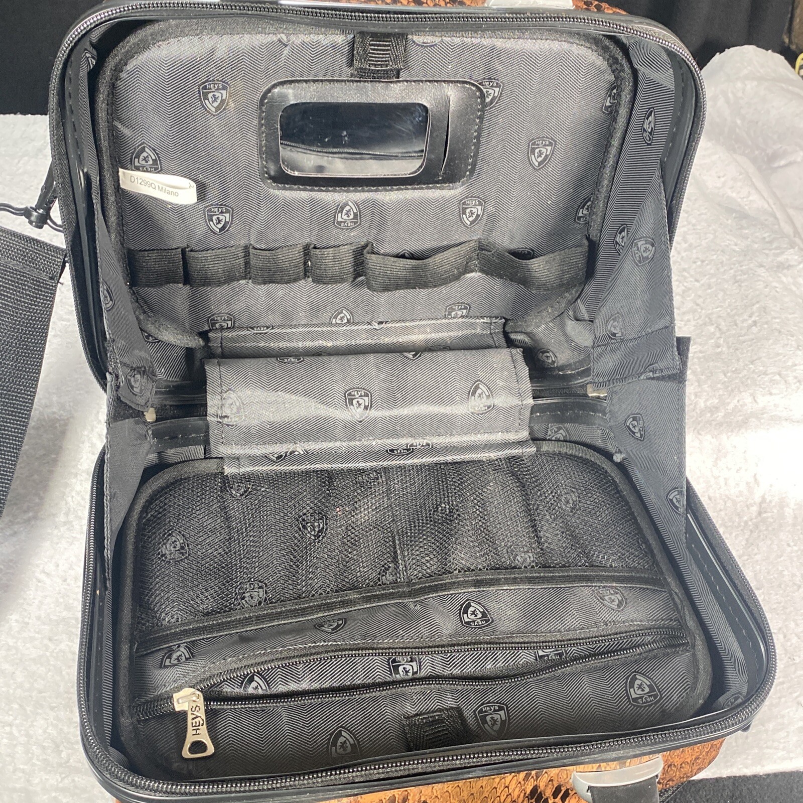 Travel Makeup Case Organizer, Hard Shell Makeup Case, Heys Luggage eBay