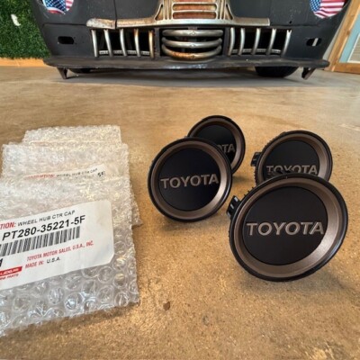 4) Genuine Toyota 84mm Bronze Black Pt280-25221-5F | eBay