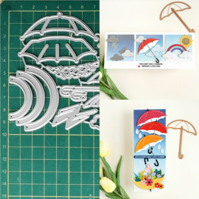 Umbrella Metal Cutting Dies Scrapbooking Paper Crafts Embossing Stencils Die Cut