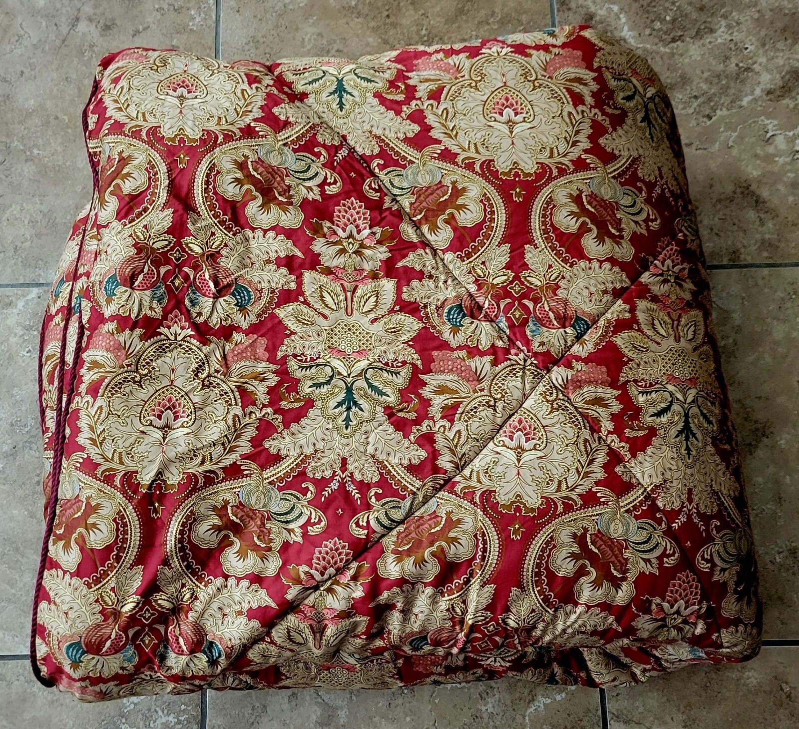 Ralph Lauren Jardiniere Paisley King Comforter 100 Cotton eBay