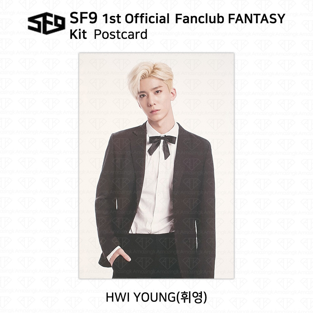 SF9 1st Fan Club Fantasy Kit Official Goods Badge File Holder