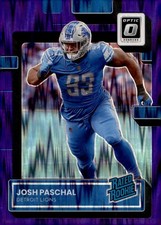 2022 Panini Donruss Optic Purple Shock #267 Josh Paschal 
