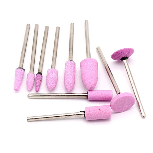 2.35mm Shank Ceramic Polishing Grinding Head Grinding Wheel Grinding Pins Stone - Bild 2 von 5