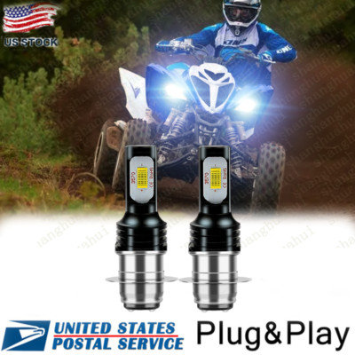 Foco Led Raptor 700 6000K For Yamaha Raptor 350 660R 700 700R LED Headlight Bulb Kit ...