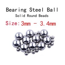 3mm-3.4mm Diameter Bearing Steel Beads Solid Round Ball Screw Balls