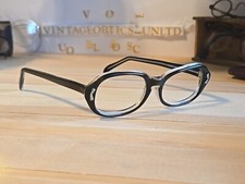 Romco Vintage Mid Century Womens Oval Cat Eye Eyeglasses Frame. Mint Condition