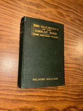 1916 Hillaire Billoc ELEMENTS OF THE GREAT WAR Second Phase Marne World War I