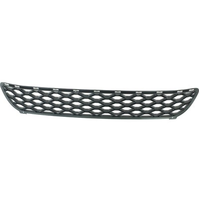Bumper Grille For 2010-2011 Kia Rio Rio5 Center Textured Gray Plastic CAPA
