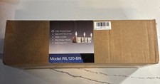 3-Light Bathroom Vanity Wall Light Brushed Nickel E12 16"WL120-BN.