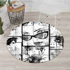 3d Comic Girl 51 Non Slip Rug Mat Roo...