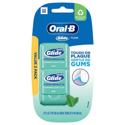 Oral-B Glide Pro Health Comfort Plus Minzseide 2er Pack Versand am selben Tag