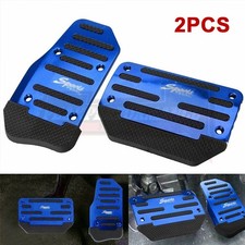 Blue Non Slip Automatic Brake Gas Foot Pedal Pad Cover Car Auto Accessories Blue Non Slip Automatic Brake Gas Foot Pedal Pad Cover Car Auto Accessories