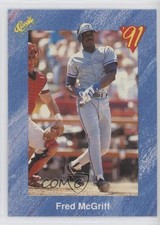 1991 Classic Update Blue Travel Edition Fred McGriff #T88 HOF 0q3