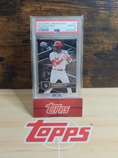 2024 Topps Chrome Black Elly De La Cruz RC Variation PSA 10 #17 Cincinnati Reds