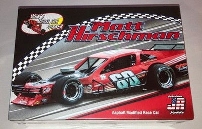 Matt Hirschman 60 Asphalt Modified Stock Car Wes's Salvino 1:25 model car kit