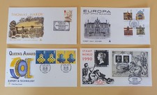 1990 - COLLECTION OF 4 UNADDRESSED MERCURY FIRST DAY COVERS - #2742
