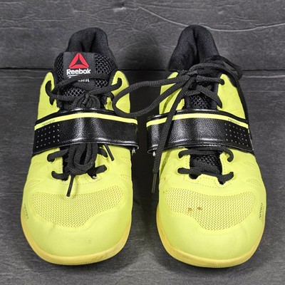 REEBOK Crossfit CF74 Neon Yellow/black Training Lifting Size Women's 
