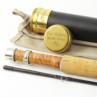 L.L. Bean  Trout Unlimited Special Edition  Fly Rod. 7  6 . 4wt.
