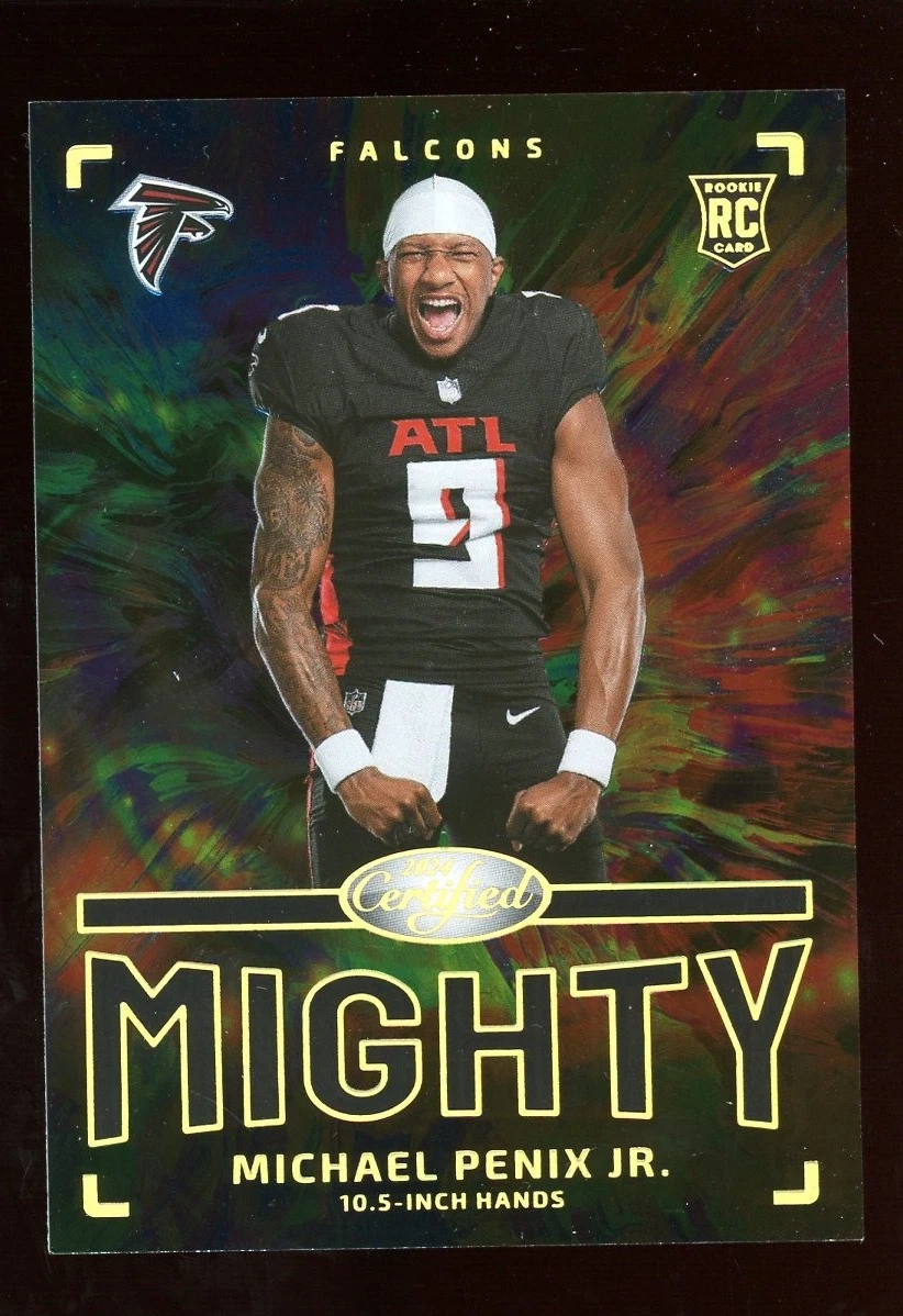 Michael Penix Panini Certified the Mighty #TMMPJ Base