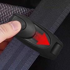 1/4pcs Car Seat Belt Buckle Clip Seatbelt Stopper Adjuster Clip To Relax Shoulde