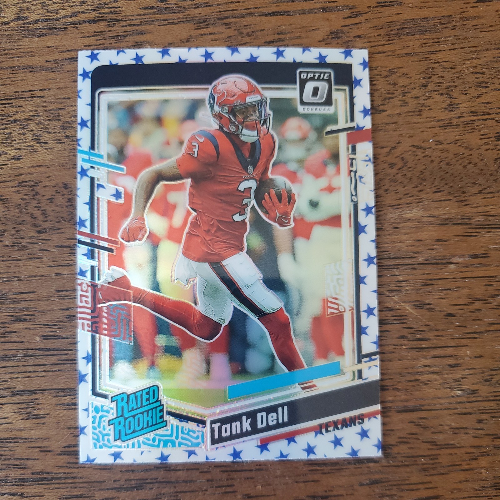 2023 Donruss Optic Tank Dell #245 Stars Rated Rookie - Houston Texans