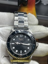 Invicta Pro Diver Men's Stainless Steel Bracelet Black Dial Water Resistant