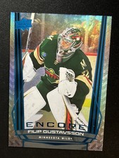 25-26 UD Series 1 Hockey Blue Parallel Encore E-27 Filip Gustavsson