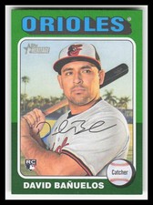 2024 Topps Heritage Green Border #715 David Banuelos