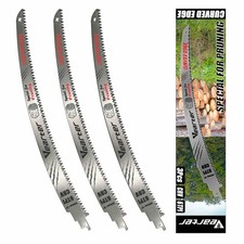 Vearter 3PC Reciprocating Wood Sabre Saw Blade 380mm Curved Edge Recip Saw Blade