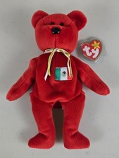TY BEANIE BABY OSITO THE BEAR 1999 W/ ORIGINAL TAG 9" MEXICO TEDDY 4244 RETIRED