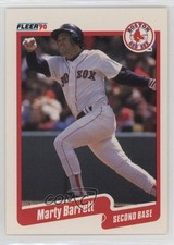 1990 Fleer Marty Barrett #266 1f17