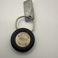 Vintage Michelin Man Tire Company Advertising Keychain