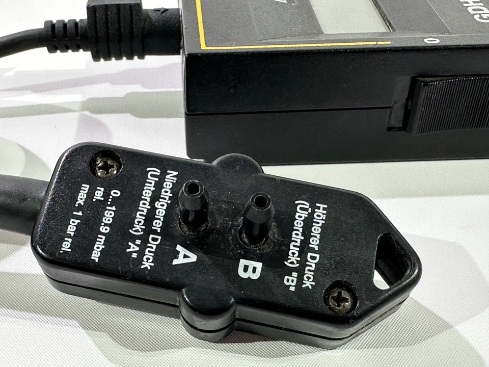 Vintage DIGITAL-MANOMETER GDH 07 AN GREISINGER Electronics - Output 0-1 V - Bild 3 von 4