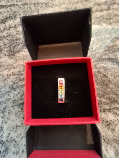 Gelbgold Anhänger 585 Multicolor