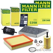 MANN-FILTER INSPEKTIONSPAKET FILTERSATZ SET B FÜR PEUGEOT 206+CC 1.1 1.4 1.6